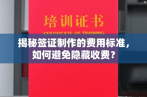 丹棱揭秘签证制作的费用标准，如何避免隐藏收费？