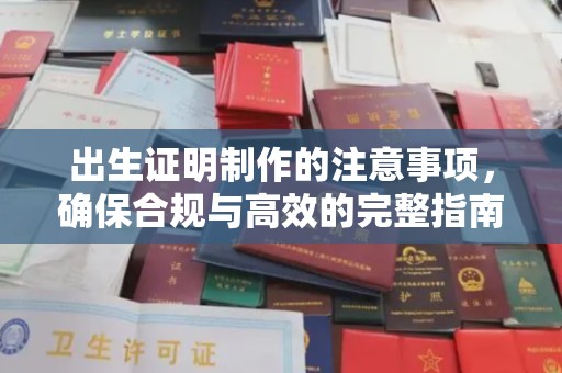 阎良出生证明制作的注意事项，确保合规与高效的完整指南